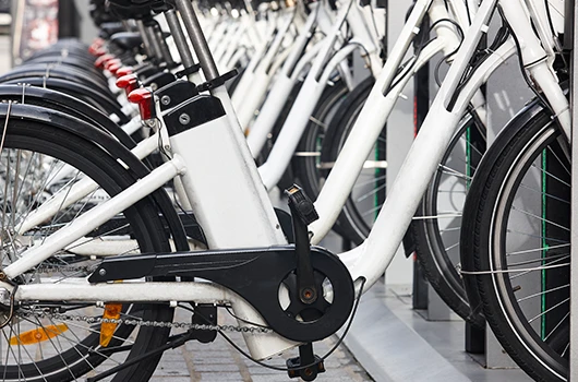 Accukluis fietsverhuurders